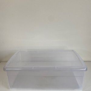 The Container Store Clear Shoe Box PACK OF FIVE